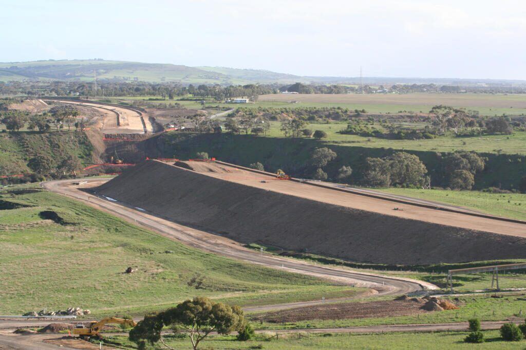 Geelong Bypass at Fyansford