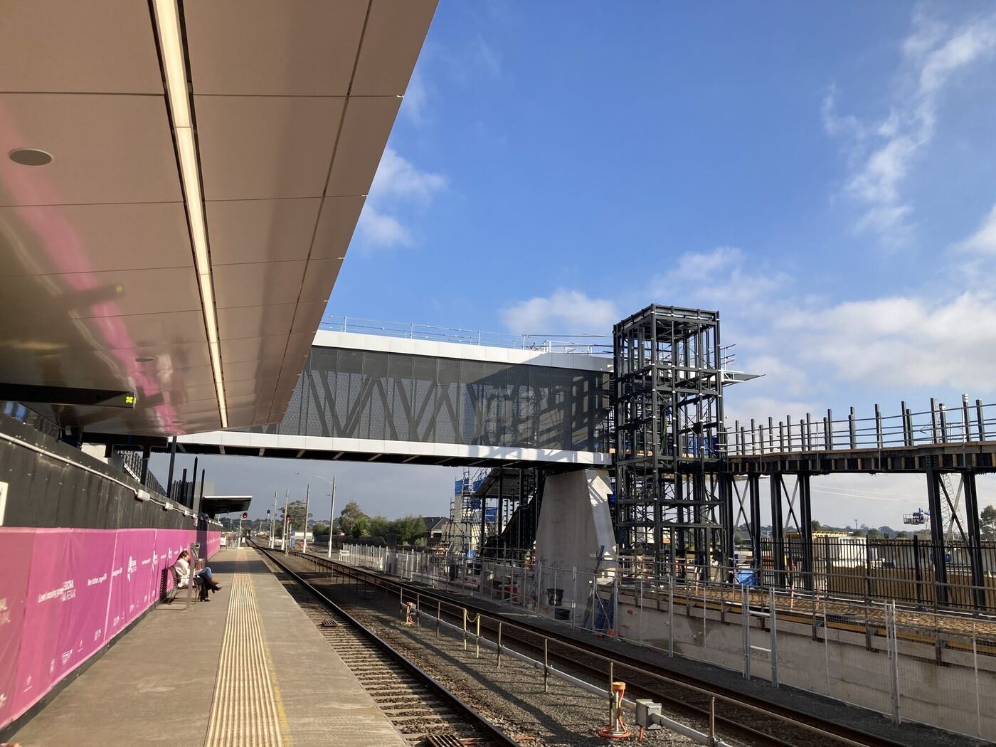 Marshall Station footbridge